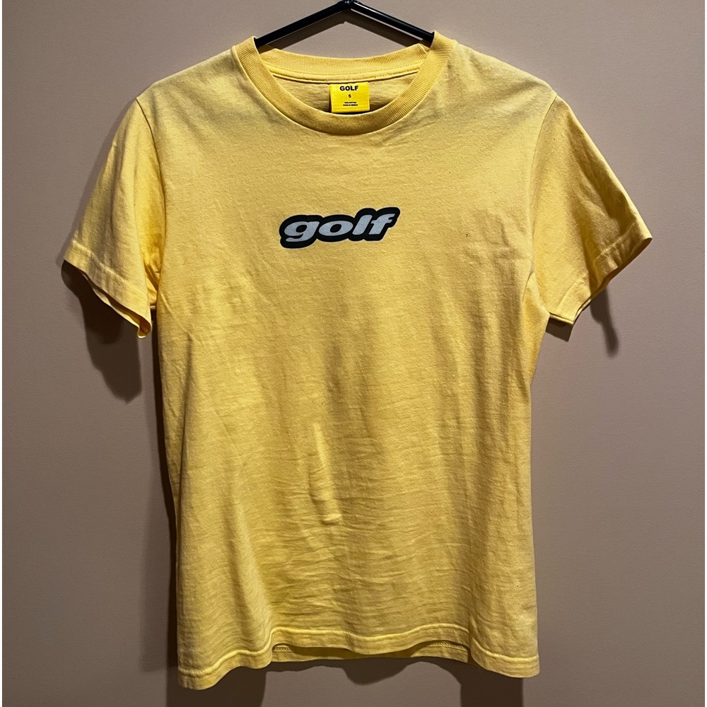 banana colorway golf wang tee